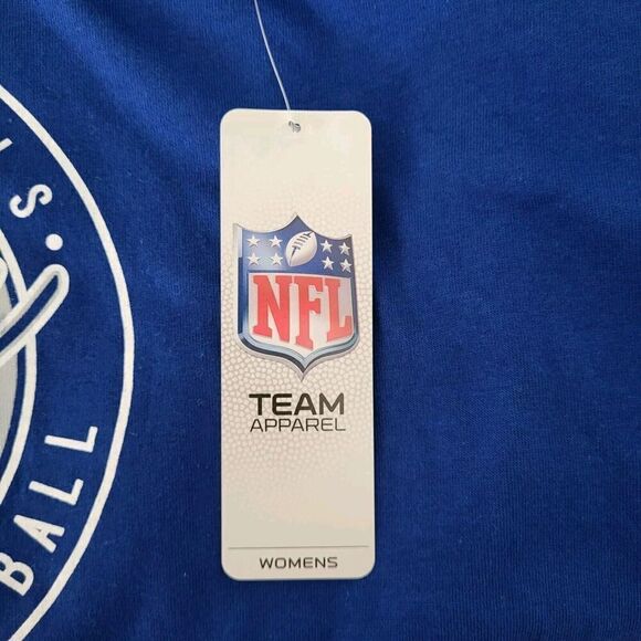 NFL Team Apparel Indianapolis Colts Long Sleeve T-Shirt Women 1X Blue Cotton NEW - Picture 5 of 6